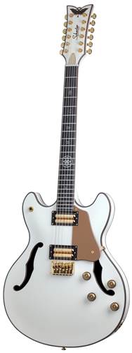 Schecter Wayne Hussey Corsair-12 Ivory