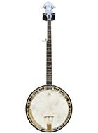 Ozark 2306GBK 5 String Banjo Black
