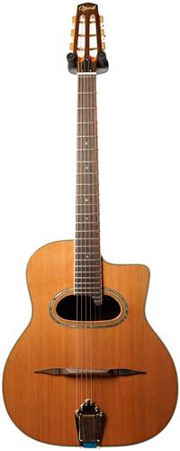 Ozark 3613 Gypsy Guitar D Soundhole Spruce/Rosewood With Case