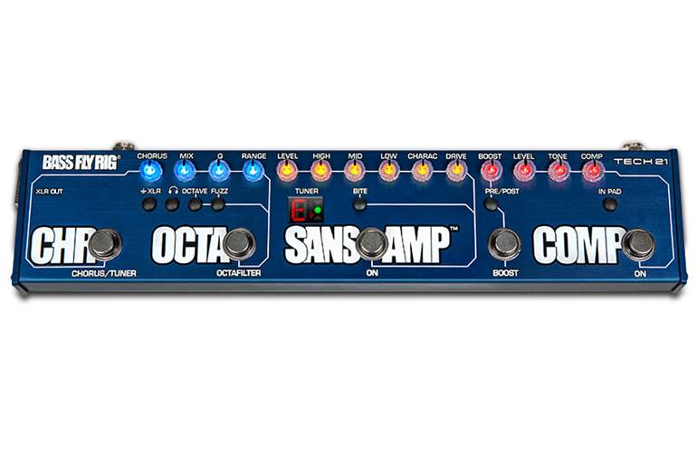 Tech 21 Bass Fly Rig Multi Effects Tech 21 Bass Fly Rig Multi Effects