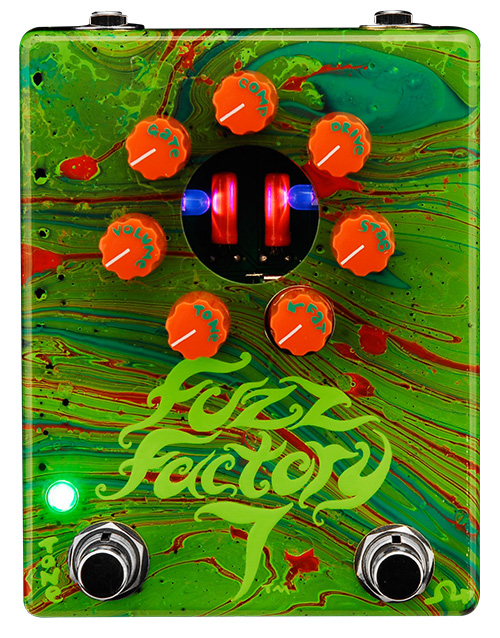 ZVEX Fuzz Factory 7 Limited Edition Hand Painted FF7-C059
