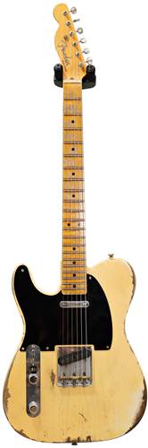Fender Custom Shop 1951 Heavy Relic Telecaster Faded Nocaster Blonde LH #R13563