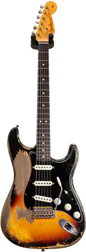 Fender Custom Shop 1963 Strat Heavy Relic 3 Tone Sunburst Master Built by Dale Wilson #CZ526189