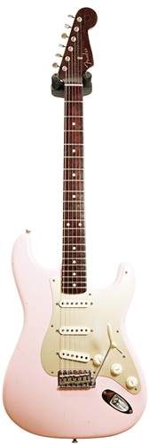 Fender Custom Shop Limited 50's Journeyman Relic Strat Rosewood Neck Faded Shell Pink #CZ526075