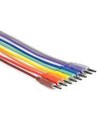 Hosa CMM-830 Eurorack 3.5mm Patch Cable Pack 8 x 12inch