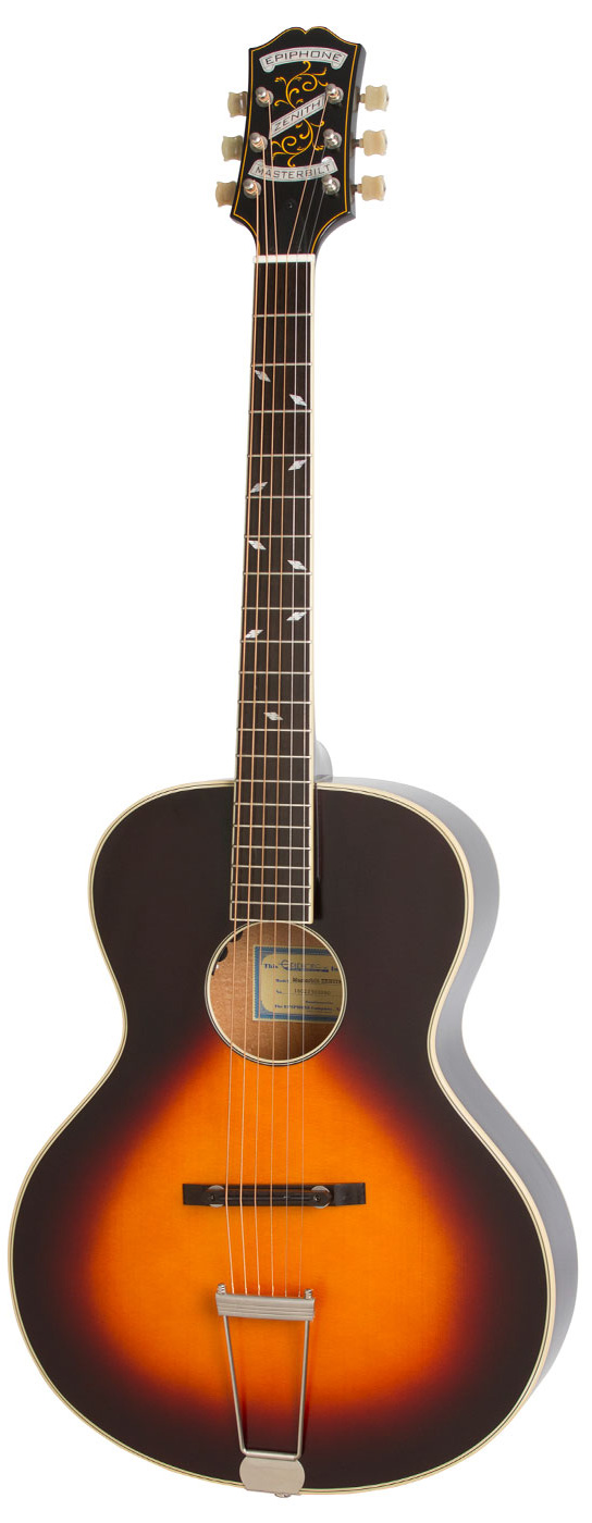 Epiphone New Century Zenith Round Hole Vintage Sunburst