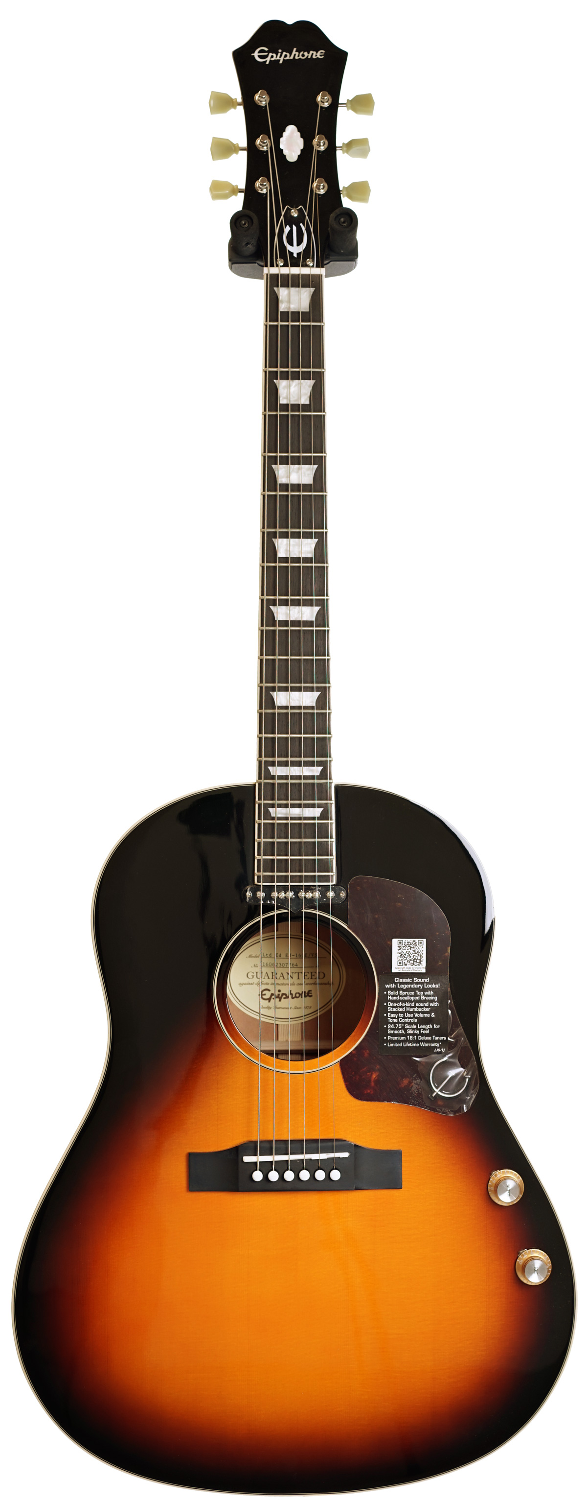 Epiphone Ltd Ed EJ-160E Acoustic/Electric Vintage Sunburst