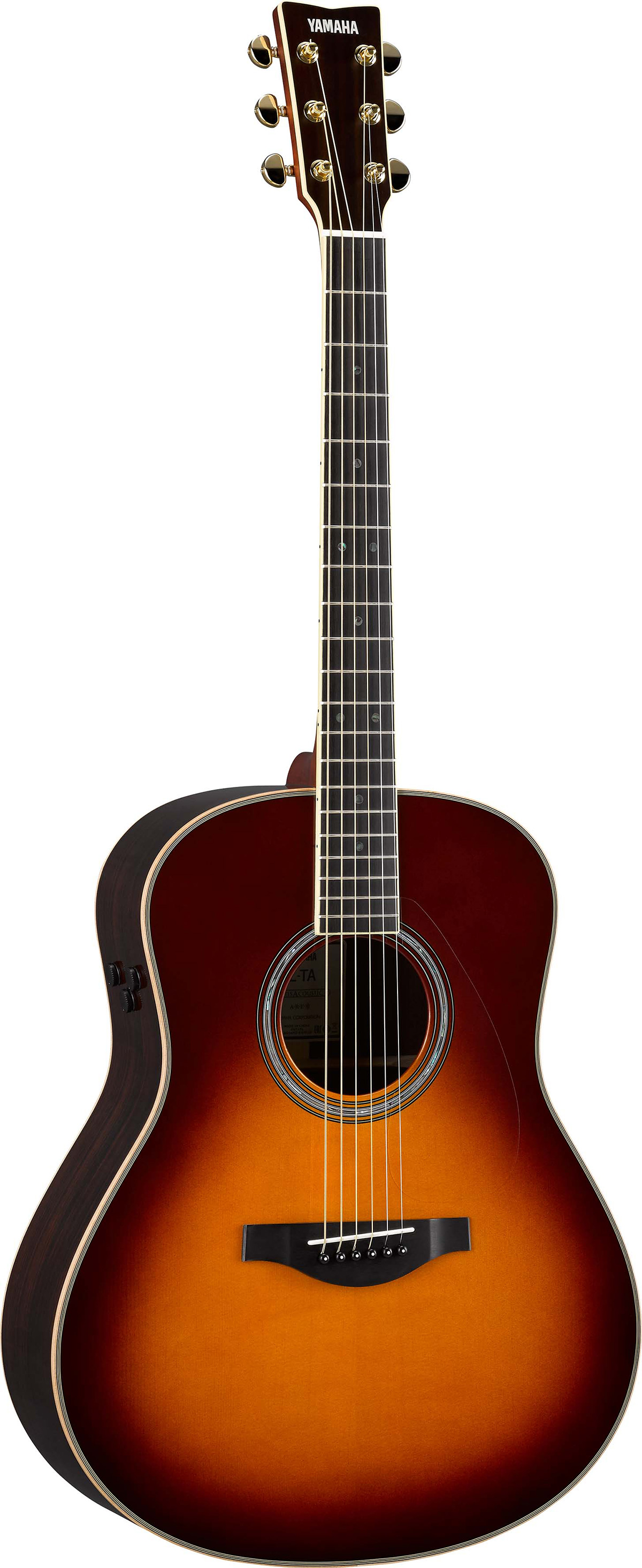 Yamaha LL-TA Transacoustic Dreadnought Brown Sunburst