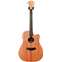 Cole Clark Fat Lady 2 Redwood Top, Indian Rosewood Back and Sides Cutaway  Front View