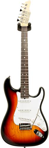 Tyler Guitars Japan Classic 3 Tone Sunburst Ash SSS JTS3250 RW