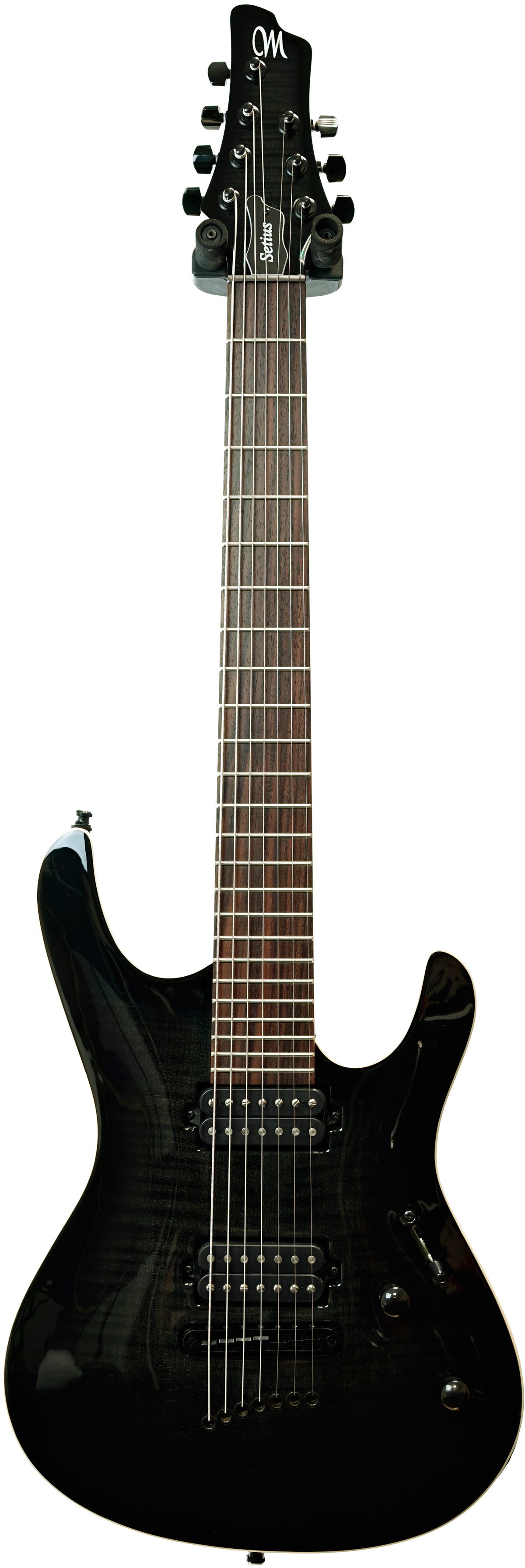 Mayones Setius GTM 7 Trans Black Burst guitarguitar Custom Build 