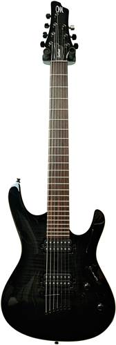 Mayones Setius GTM 7 Trans Black Burst guitarguitar Custom Build