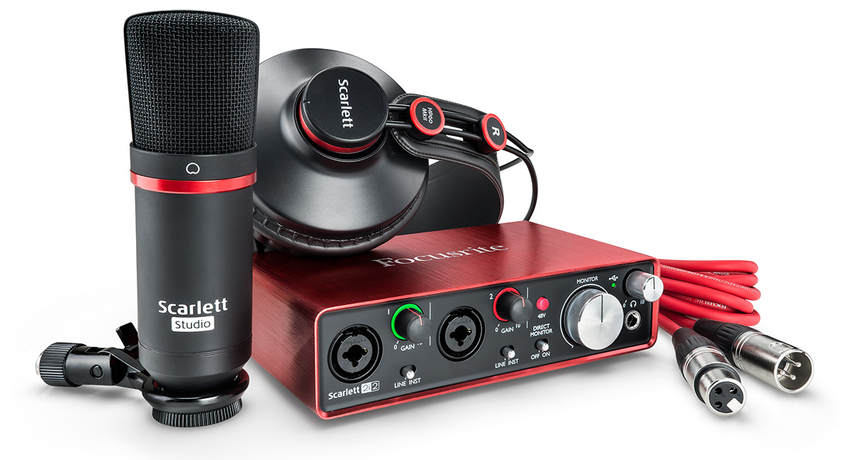 Focusrite Scarlett 2i2 Studio (2nd Gen)