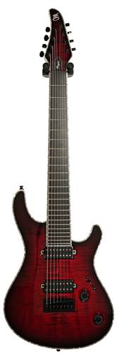 Mayones Regius 8 Baritone Trans Dirty Redburst guitarguitar Custom Build