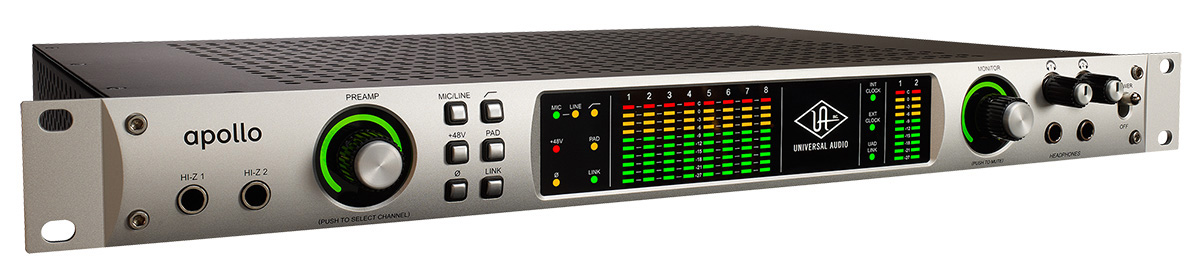 セール格安◆Universal Audio apollo Firewire Quad Core 4x SHARC DSP Acceleratprs 18in/24out オーディオIF◆ オーディオインターフェース