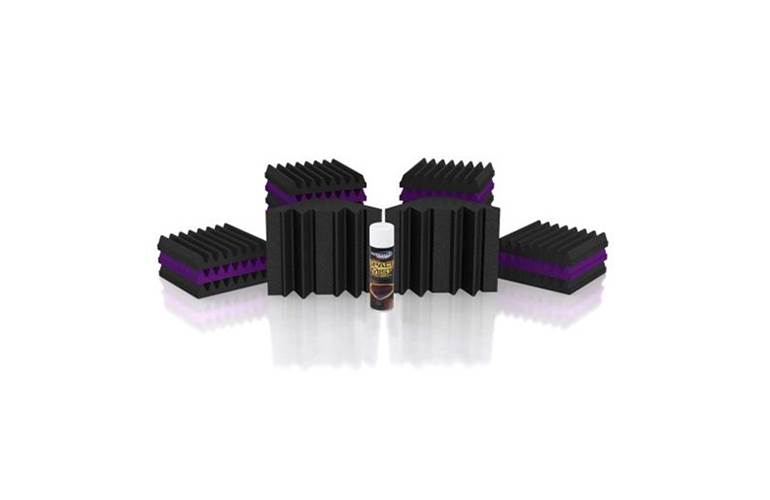 Universal Acoustics Mercury-1 Solar System Acoustic Treatment Kit  (Charcoal and Purple)
