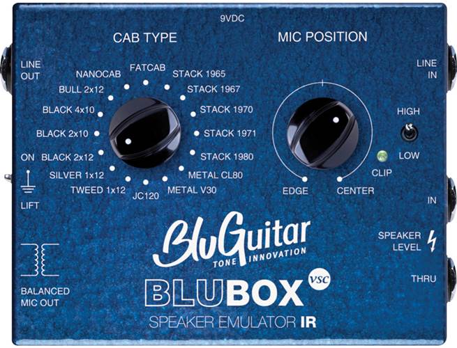 Blu Guitar BLUBOX Speaker Cab Emulator DI Box