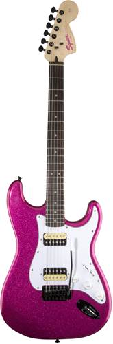 Squier Affinity Strat Candy Pink Sparkle