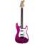 Squier Affinity Strat Candy Pink Sparkle Front View