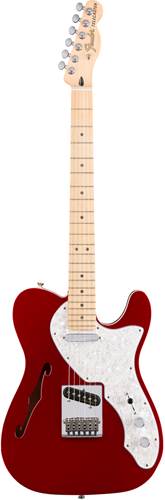 Fender Deluxe Telecaster Thinline Candy Apple Red Maple Fingerboard