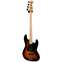 Fender Deluxe Active Jazz Bass 3 Tone Sunburst Maple Fingerboard Front View