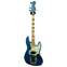 Fender Custom Shop 1975 Jazz Bass Journeyman Relic Lake Placid Blue Matching Headstock MN Front View