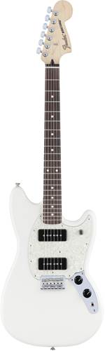 Fender Offset Mustang P90 Olympic White RW