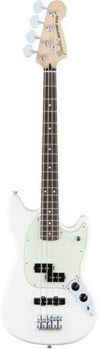 Fender Offset Mustang Bass PJ Olympic White RW