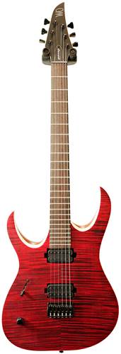 Mayones Duvell 6 Standard LH Trans Dirty Red guitarguitar Custom Build