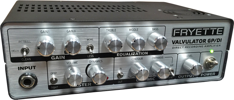 Fryette Valvulator GP/DI Desktop Recording Amplifier