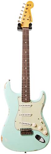 Fender Custom Shop 1960 Strat Relic Surf Green #R84303