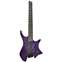 Strandberg Boden OS 7 EMG Limited Edition Purple-Quilt Maple Ebony Board Front View