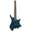 Strandberg Boden OS 7 EMG Limited Edition Blue-Quilt Maple Ebony Board Front View