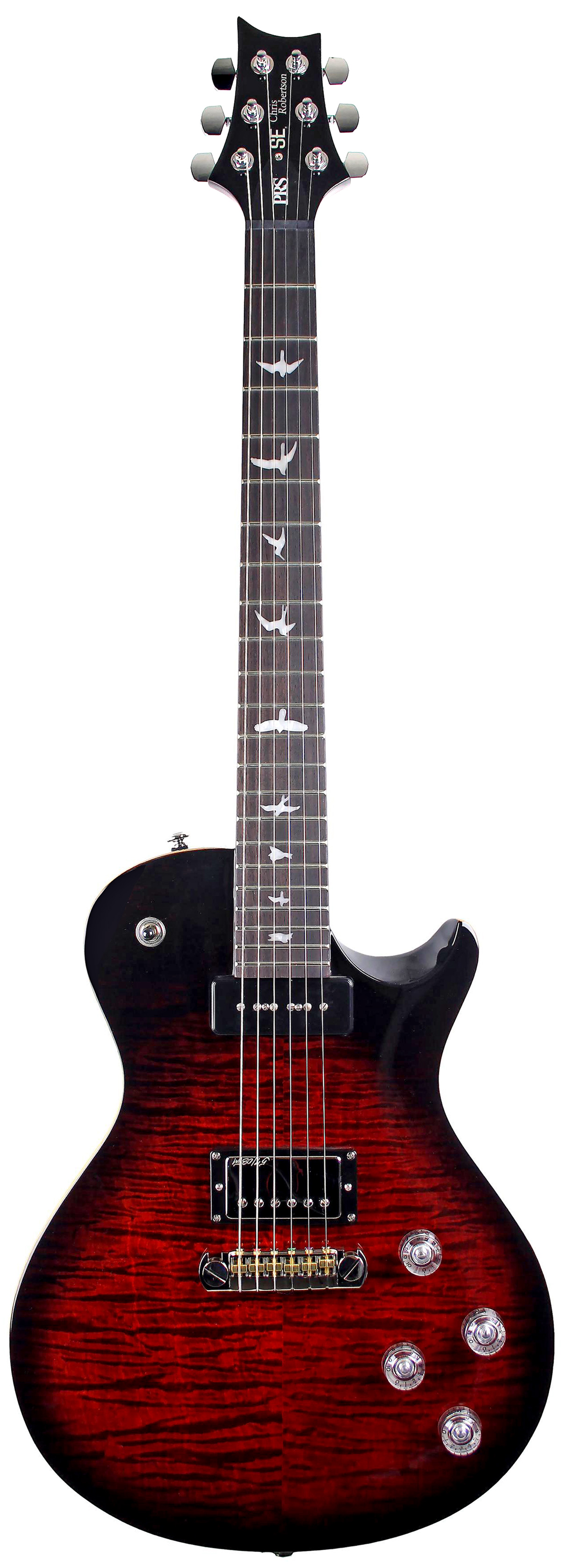 PRS SE Chris Robertson Signature Ltd Edition Black Stone Cherry Burst
