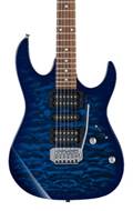 Ibanez GRX70QA-TBB Transparent Blue Burst