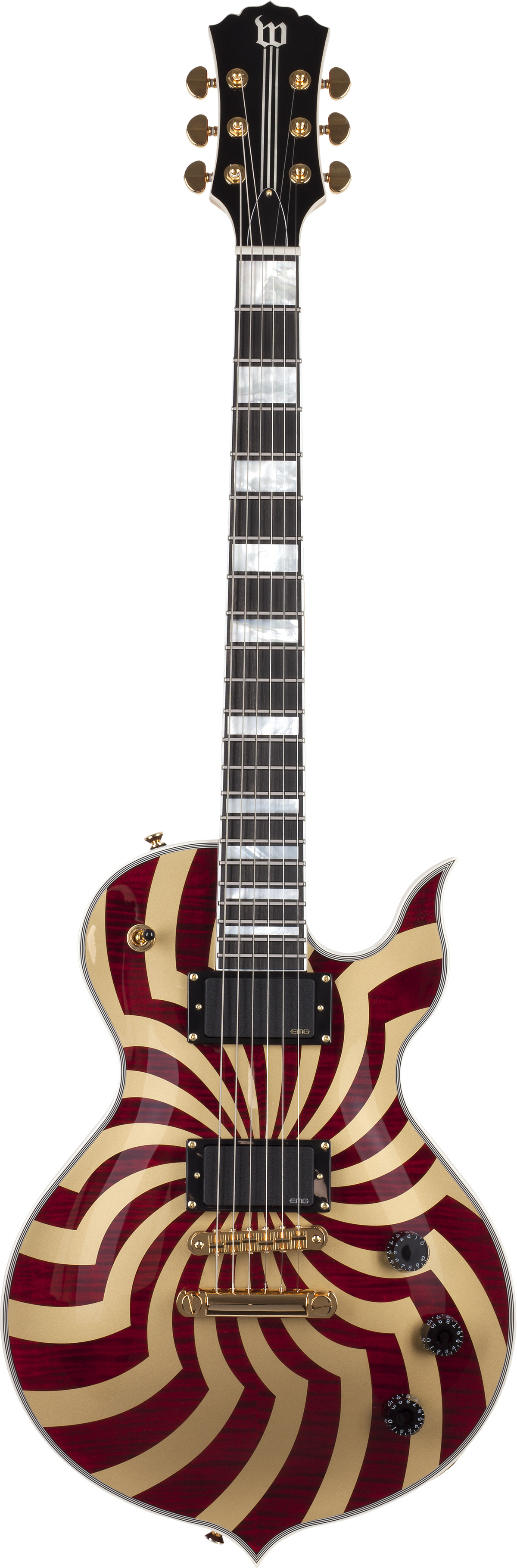 Wylde Audio Odin Grail Crimson Gold Buzzsaw | guitarguitar