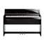 Roland DP603 Gloss Black Digital Piano Front View
