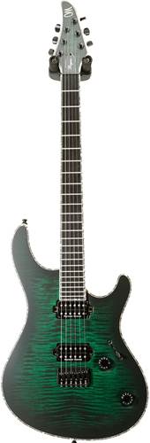 Mayones Regius 6 Trans Emerald guitarguitar Custom Build