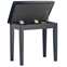 Stagg PBF23 Black Piano Bench Front View