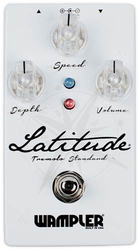 Wampler Latitude Standard Tremolo Pedal (2016)
