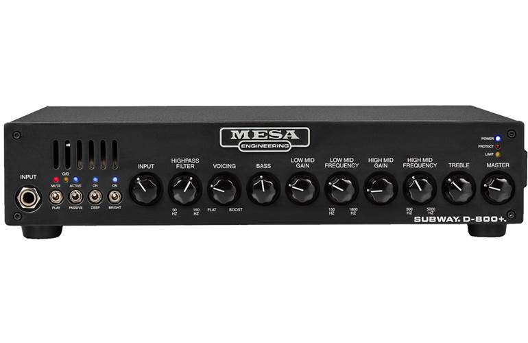 Mesa Boogie Subway D-800+ Bass Head Mesa Boogie Subway D-800+ Bass Head
