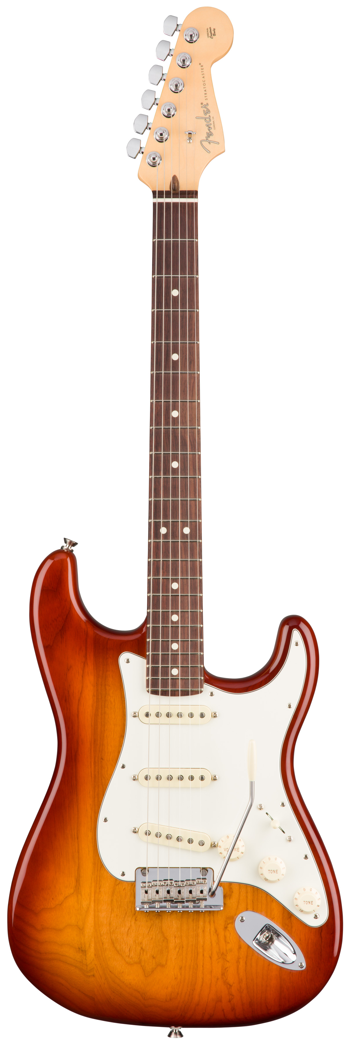 Fender American Pro Strat RW Sienna Sunburst Ash