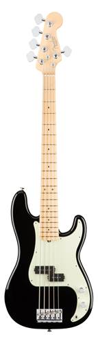 Fender American Pro Precision Bass V Maple Fingerboard Black