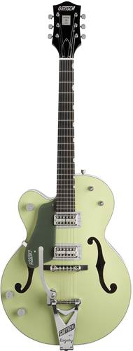 Gretsch G6118TLH Anniversary with Bigsby Left Hand 2 Tone Smoke Green