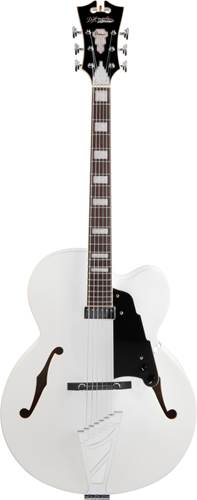 D'Angelico Premier Archtop Floating HB White