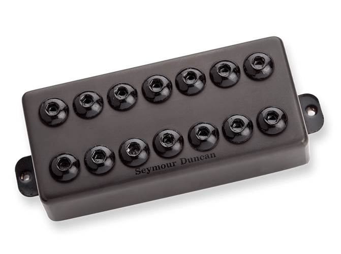Seymour Duncan 7 String Invader Bridge Pmt Blk Met Seymour Duncan 7 String Invader Bridge Pmt Blk Met
