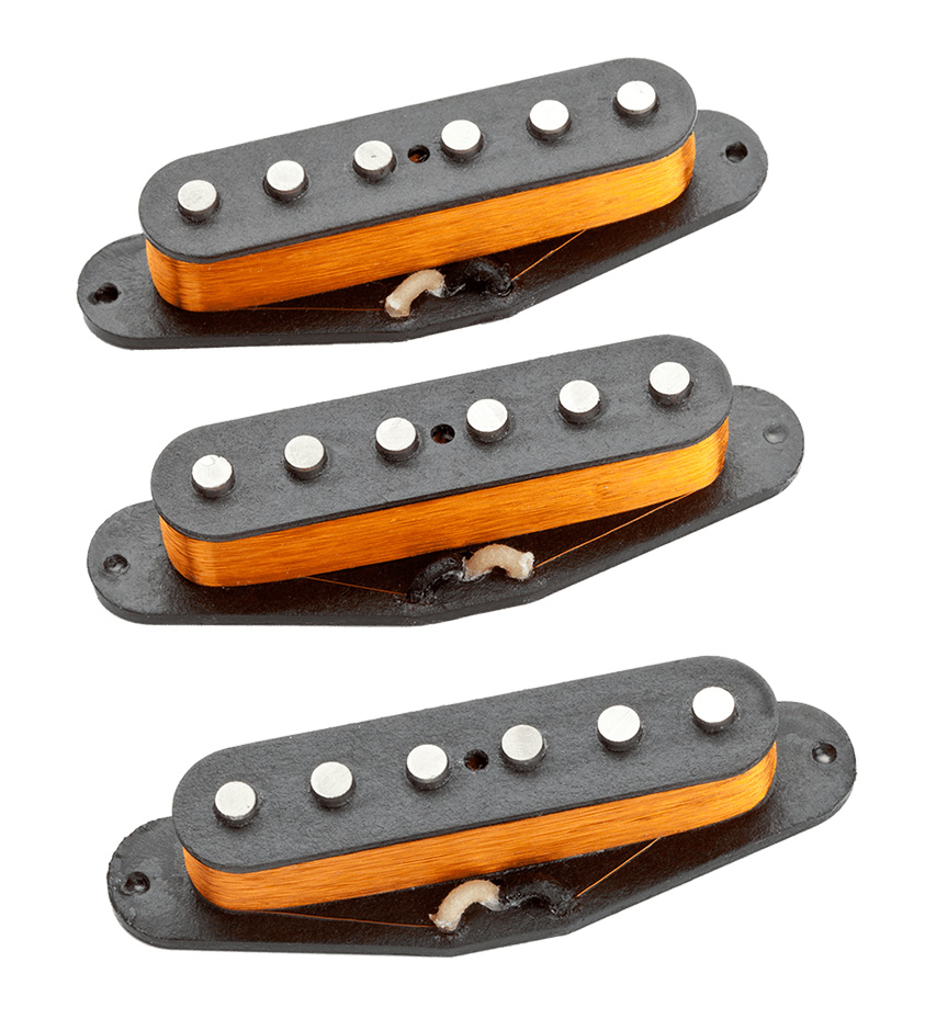 Seymour Duncan Ssl-2 Vintage Flat Stratocaster Cal Singlecoil Set