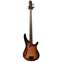 Ibanez SRH500F-NNF Natural Browned Burst Flat Front View
