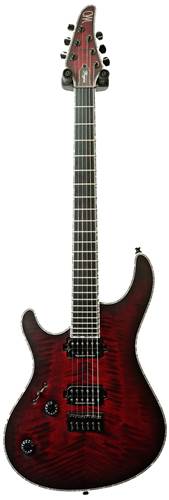 Mayones Regius 6 Gloss Dirty Red Burst guitarguitar Custom Build