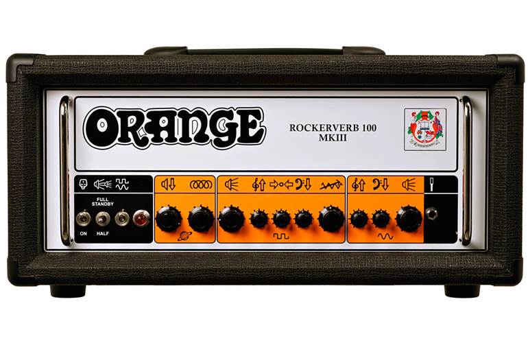 Orange Rockerverb 100 MKIII Head Black